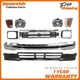 Front Bumper + Grille Chrome + Valance + Lamps For 1992-1995 Toyota Pickup 4WD