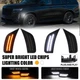 LED Side Marker Lights For Cadillac Escalade Chevy GMC Yukon Suburban 2021-2024