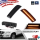 Smoked Lens Amber Full LED Front Side Marker Lights For 09-17 Volkswagen Tiguan