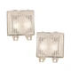 Corner Signal Lights Pair Set for 83-88 Chevy Blazer/Jimmy (Full Size)/Rally Van