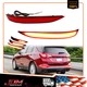 For 18-22 Chevrolet Equinox Rear Bumper Reflector Signal Tail Brake LED Lights