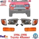 Headlights Assembly + Corner&Signal Lights LH & RH For 1996-1998 Toyota 4Runner