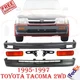 Front Bumper + Valance Brackets Signal Lights For 1995-1997 Toyota Tacoma 2WD