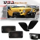 For 1997-2006 Jeep Wrangler TJ Smoke Lens Bumper Signal Fender Side Marker Light