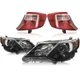 Headlight & Tail Light Set CAPA Fits 2012-14 Toyota Camry TO2502212 TO2503212