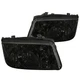 Fit 1999-2005 VW Jetta MK4 Smoke Lens Driving Headlights w/o Built in Fog Lamps