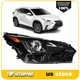 Right Side LED Headlight w/Bulbs For 2018-2021 Lexus NX300 NX300h w/Projector
