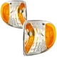 Park Light Combo Set For 1998-2001 Mercury Mountaineer FO2520160 FO2521160 Front