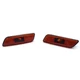 For Volvo S80 (1999-2006) Pair Amber Bumper Light Lens & Reflectors 9188263 NEW