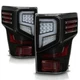 FIT NISSAN TITAN XD 2016-2019 BLACK LED TAILLIGHTS TAIL LIGHTS REAR LAMPS PAIR