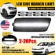 For 2010-14 VW Volkswagen MK6 Golf/GTI Front Side Marker White LED Signal Lights