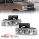 1995-2005 For Chevy Astro/Safari Crystal Clear Headlights Lamps W/Bulbs