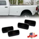 4PCS Smoked Lens Front+Rear Fender Side Marker Lamp Housings For 10-18 Dodge RAM