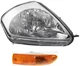 ECLIPSE 02-05 HEAD LAMP RH Assembly Halogen 2-pc Kit with Turn Signal Light