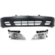 12335342, 22666740, 22666741 New Set of 3 Bumper Covers Fascias Front for Chevy 12335342, 22666740, 22666741 New Set of 3 Bumper Covers Fascias Front for Chevy