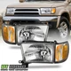 For 1999 2000 2001 2002 Toyota 4Runner Headlights w/ Corner Lamps Set Left+Right