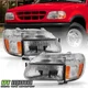 For 1995-2004 Ford Explorer 1997 Mountaineer Headlighs Headlamps w/ Corner Lamps