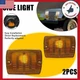 2x Front Turn Signal Parking Lamp Housings fit Jeep Wrangler YJ 1987-95 56001378