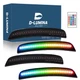 4x RGB Fender LED Side Marker Lights Lamps Multi-color for Dodge Charger 15-23