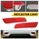 Red Lens LED Bumper Reflector Marker Lights Fit For Infiniti FX35 FX50 Nissan