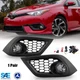 Fog Lights For 16-18 Toyota Corolla IM/16 Scion iM w/Bezel+Switch Kit Clear Pair