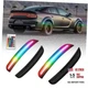 & LED Side Marker Lights for Dodge Charger 2015-2023, Upgraded Smoked Lens RGB