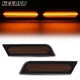2PCS Front LED Amber Side Marker Lights For Ford Transit Connect 2010-2013 Smoke