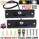 For 1981-1985 Mazda RX7 Front Rear Side Marker Sockets with LED & Halogen Bulbs