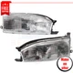 Headlights TO2503105 TO2502105 set of 2 pieces for 92-94 Toyota Camry