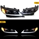 VLAND LED Headlights For 2012-2014 Toyota Camry Projector Front Lamps Left+Right