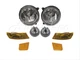 FOR 2005-2007 JEEP LIBERTY PARK SIDE MARKER LIGHT FOG LIGHT HEADLIGHT 8PCS