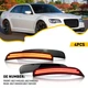 [AMBER LED] For 15-21 Chrysler 300 Front Bumper Side Marker Lights Parking Lamps