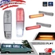 6Pcs Clear Taillamps & Side Fender LED Kit For FORD F150 F250 Truck Bronco 78-79