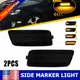 Smoke Lens Amber Full LED Side Marker Light For 10-14 VW MK6 GTI 5K0-945-071 New