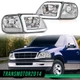 Fit For 1997-2004 Ford F150 C STYLE LED Strip Headlights Headlamps Clear/Chrome