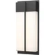 Z-Lite 5014M-BK-LED Nyx Outdoor Wall Light in Black, LED