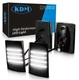 KDM Smoked Lens LED Front Bumper Corner Side Marker Light Fit for GMC Sierra ...