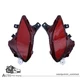 For 2020-2025 Toyota Highlander Rear Fog Light Reflector Driver & Passenger Side