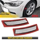 Clear Lens Side Marker Light Front Bumper Reflectors For 2012-15 BMW F30 F31 EAG