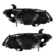 NEW PAIR OF HEADLIGHT FITS HONDA CIVIC DX SEDAN COUPE 04 33151S5AA51 33101S5AA51