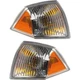 Driver & Passenger Side Corner Turn Signal Light Set For 2007-2010 Jeep Compass