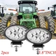 2x Oval LED Roof Light 4800 Lumens Fits John Deere 7210R 7230R 7250R 7270R 7290
