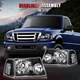 For 2001-2011 Ford Ranger Clear Lens Headlights Assembly Pair Left + Right