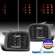 Fit Black 2015-2021 Subaru WRX /STI Sequential LED Bar Turn Signal Corner Lights