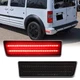 For 2010-2013 Ford Transit Connect Rear Bumper LED Red Side Marker Light Lamp x2