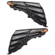 Pair Of Reflector Lights Fits Ford Mustang Mach-E 2021-23 By FO1185124 FO1184124 Pair Of Reflector Lights Fits Ford Mustang Mach-E 2021-23 By FO1185124 FO1184124