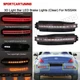 For 2003-09 Nissan 350Z 4-in-1 Clear LED Rear Fog Brake Lights Turn Signal Lamp