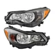 For 2012-14-15 Subaru Impreza/2013-2016 Crosstrek Left+Right Halogen Headlights