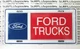 Classic FORD TRUCKS F150 F250 6"x 12" License Plate Tag EMBOSSED Stamped Metal