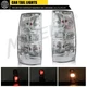 For 2007-2014 Chevy Suburban Tahoe Tail Lights Brake Lamp Left+Right 07-14 White